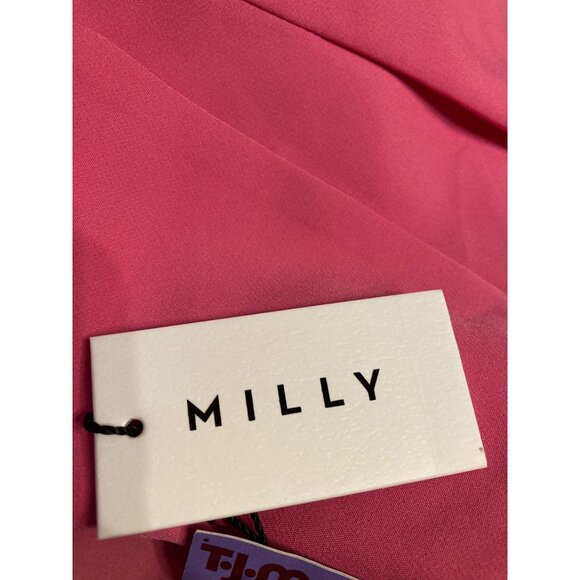 Milly Off-the-Shoulder Pink Dress for Women, Size 6, New with Tags - Picture 2 of 3
